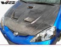 VIS Racing - VIS Racing Carbon Fiber Hood Techno R Style for Acura RSX 2DR 02-06 - Image 3