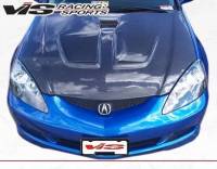VIS Racing - VIS Racing Carbon Fiber Hood Techno R Style for Acura RSX 2DR 02-06 - Image 4