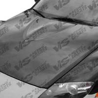 VIS Racing - VIS Racing Carbon Fiber Hood OEM Style for Mazda RX8 2DR 04-11 - Image 1
