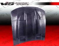 VIS Racing - VIS Racing Carbon Fiber Hood Mach 5 Style for Ford MUSTANG 2DR 99-04 - Image 3