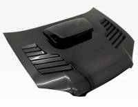 VIS Racing - VIS Racing Carbon Fiber Hood Tracer Style for Subaru WRX 4DR 04-05 - Image 2