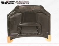 VIS Racing - VIS Racing Carbon Fiber Hood Tracer Style for Subaru WRX 4DR 04-05 - Image 5