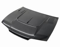 VIS Racing - VIS Racing Carbon Fiber Hood Drift 2 Style for Nissan 240SX 2DR 95-96 - Image 1