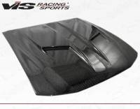 VIS Racing - VIS Racing Carbon Fiber Hood Stalker 2 Style for Ford MUSTANG 2DR 99-04 - Image 1