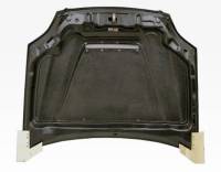 VIS Racing - VIS Racing Carbon Fiber Hood Invader Style for Honda Civic 2DR & 4DR 99-00 - Image 4