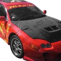 VIS Racing - VIS Racing Carbon Fiber Hood EVO II Style for Mitsubishi 3000GT 2DR 94-98 - Image 2
