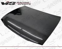 VIS Racing - VIS Racing Carbon Fiber Hood OEM Style for Toyota Corolla 4DR 93-97 - Image 1