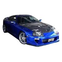 VIS Racing - VIS Racing Carbon Fiber Hood Drift 2 Style for Toyota Supra 2DR 93-98 - Image 1