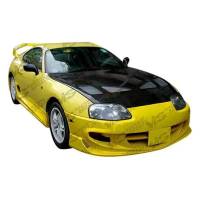 VIS Racing - VIS Racing Carbon Fiber Hood Techno R Style for Toyota Supra 2DR 93-98 - Image 2