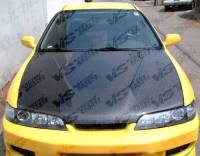 VIS Racing - VIS Racing Carbon Fiber Hood Invader Style for Acura Integra (JDM) 2DR/4DR 94-01 - Image 1
