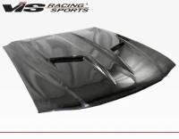 VIS Racing - VIS Racing Carbon Fiber Hood Stalker 2 Style for Ford MUSTANG 2DR 94-98 - Image 3