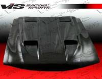 VIS Racing - VIS Racing Carbon Fiber Hood Mach 5 Style for Ford MUSTANG 2DR 94-98 - Image 3