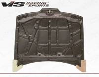 VIS Racing - VIS Racing Carbon Fiber Hood OEM Style for Acura Integra 2DR & 4DR 90-93 - Image 5