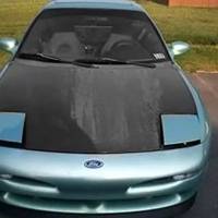 VIS Racing - VIS Racing Carbon Fiber Hood OEM Style for Ford Probe 2DR 93-97 - Image 1