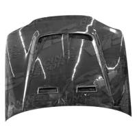 VIS Racing - VIS Racing Carbon Fiber Hood Monster 2 Style for Honda Civic 2DR 92-95 - Image 2