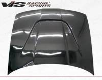 VIS Racing - VIS Racing Carbon Fiber Hood JS Style for Acura Integra 2DR & 4DR 90-93 - Image 6