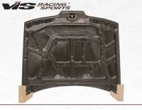 VIS Racing - VIS Racing Carbon Fiber Hood JS Style for Acura Integra 2DR & 4DR 90-93 - Image 8