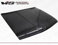 VIS Racing - VIS Racing Carbon Fiber Hood OEM Style for BMW 3 SERIES(E30) 2DR & 4DR 84-91 - Image 2