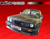 VIS Racing - VIS Racing Carbon Fiber Hood OEM Style for BMW 3 SERIES(E30) 2DR & 4DR 84-91 - Image 12