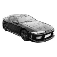 VIS Racing - VIS Racing Carbon Fiber Hood Invader Style for Mitsubishi Eclipse 2DR 92-94 - Image 2