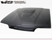 VIS Racing - VIS Racing Carbon Fiber Hood Cobra R 2000 Style for Ford MUSTANG 2DR 87-93 - Image 3