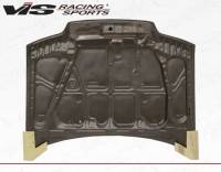VIS Racing - VIS Racing Carbon Fiber Hood SIR Style for Honda CRX (JDM) Hatchback 88-91 - Image 4