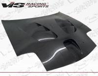 VIS Racing - VIS Racing Carbon Fiber Hood Fuzion Style for Mazda RX7 2DR 93-96 - Image 1