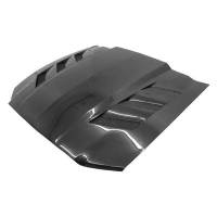 VIS Racing - VIS Racing Carbon Fiber Hood AMS Style for Ford MUSTANG 2DR 13-14 - Image 1