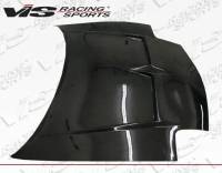 VIS Racing - VIS Racing Carbon Fiber Hood Invader Style for Mazda RX7 2DR 93-96 - Image 2