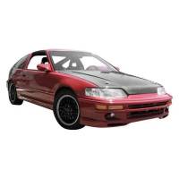 VIS Racing - VIS Racing Carbon Fiber Hood US (SIR) Style for Honda CRX Hatchback 88-91 - Image 1