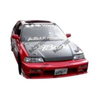 VIS Racing - VIS Racing Carbon Fiber Hood OEM Style for Honda Civic 4DR 88-91 - Image 2