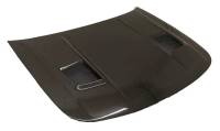VIS Racing - VIS Racing Carbon Fiber Hood Terminator 2 Style for Nissan NX 2DR 91-93 - Image 1