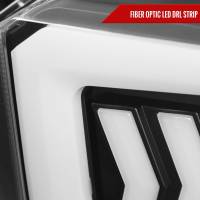 Spec'D Tuning Products - Spec-D 2014-2021 Toyota Tundra LED C-Bar Projector Headlights w/ Sequential Arrow Turn Signals (Matte Black/Clear Lens) - Image 2