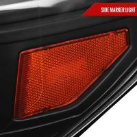 Spec'D Tuning Products - Spec-D 2014-2021 Toyota Tundra LED C-Bar Projector Headlights w/ Sequential Arrow Turn Signals (Matte Black/Clear Lens) - Image 4