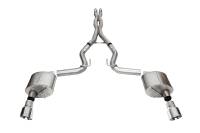 CORSA Performance - Corsa 24+ Ford Mustang GT Xtreme Cat-Back Exhaust Sys. 3.0in Dual Rear Exit w/4.5in Pro Series Tips - Image 1