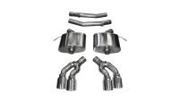 CORSA Performance - Corsa 2016-2019 Cadillac CTS V 6.2L V8 2.75in Polished Xtreme Axle-Back Exhaust - Image 1
