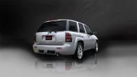 CORSA Performance - Corsa 2006-2008 Chevrolet Trailblazer SS 6.0L V8 Polished Sport Cat-Back Exhaust - Image 2