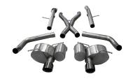 CORSA Performance - Corsa 2012-21 Jeep Grand Cherokee SRT 2.75in Dual Rear Xtreme Cat-Back Exhaust - Black PVD TipFinish - Image 1