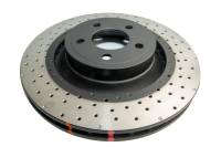 DBA (Disc Brakes Australia) - DBA 15-20 Ford Mustang GT (w/352mm Frt Rotor w/o Perf Pkg) Front 4000 Series Cross Drilled Rotor - Image 1