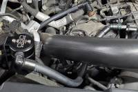 J&L Oil Separator Co - J&L 2015-2017 Ford Expedition 3.5L EcoBoost Oil Separator 3.0 - Black Anodized - Image 2