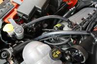 J&L Oil Separator Co - J&L 15-19 Ford Mustang GT/15-19 Ford Mustang GT350 Passenger Side Oil Separator 3.0 - Clear Anodized - Image 2