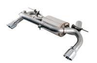 AWE BMW F3X 335i/435i Touring Edition Axle-Back Exhaust - Chrome Silver Tips (90mm)