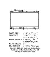 CSF Radiators - CSF 12-16 Subaru Impreza 2.0L OEM Plastic Radiator - Image 2