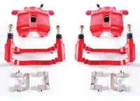 Power Stop - PowerStop 01-03 Acura CL Front Red Calipers w/Brackets - Pair - Image 1