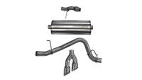CORSA Performance - Corsa 2015-2020 Chevy Tahoe/GMC Yukon Cat-Back Exhaust Sport 3in Single Side Twin Polished 4in Tips - Image 1