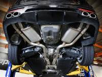 aFe Power (Advanced FLOW Engineering) - aFe Gemini XV 3in to Dual 2-1/2in 304 SS Cat-Back Exhaust w/ Cut-Out 18-21 Kia Stinger L4-2.0L (t) - Image 6