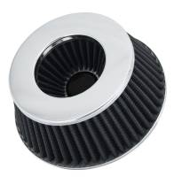 Spectre Performance - Spectre Adjustable Conical Air Filter 2-1/2in. Tall (Fits 3in. / 3-1/2in. / 4in. Tubes) - Black - Image 2