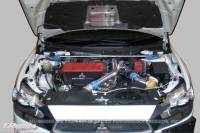 GReddy - GReddy 08-11 Mitsubishi Evo X CZ4A Engine Hood Lifter Kit (Designed for OEM weight hoods.) - Image 2