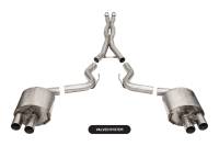 CORSA Performance - Corsa 2015-2020 Ford Mustang GT350/R 5.2L V8 Dual Rear Cat-Back- Stainless Dual Rear Exit - Image 1
