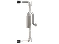 aFe Power (Advanced FLOW Engineering) - aFe 19-22 Mazda 3 L4 2.5L Takeda 3in to 2-1/2in 304 Stainless Steel Axle-Back Exhaust w/ Black Tip - Image 2